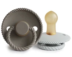 FRIGG portobello/silver gray sut Rope latex (4-pak)